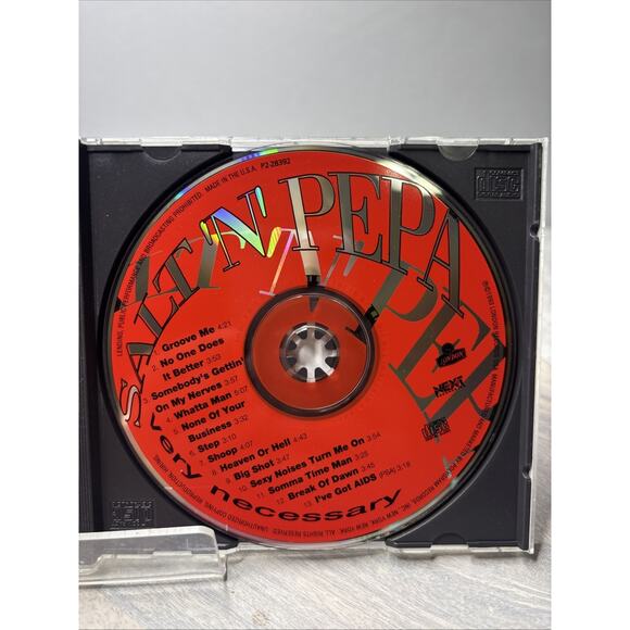 Salt N Pepa Very Necessary CD 1993 Hip Hop R&B Shoop Whatta Man - Picture 4 of 5